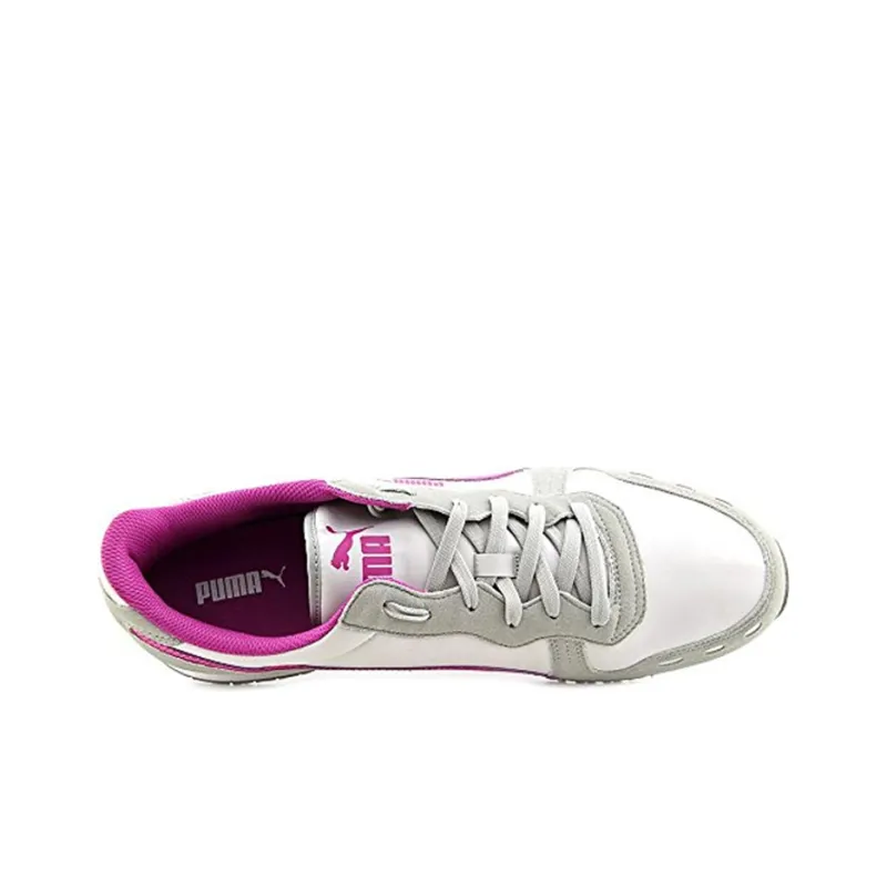 PUMA Cabana Racer Running Shoes Women's Low-Top Gray/Pink-2