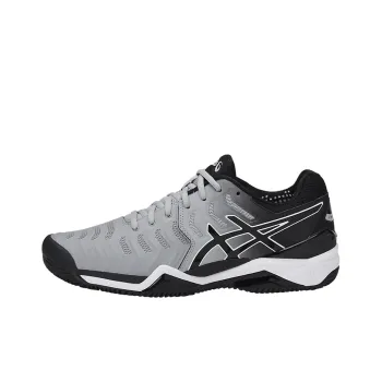 Asics Gel-Resolution 7 Running Shoes Men Low-Top Gray/Black