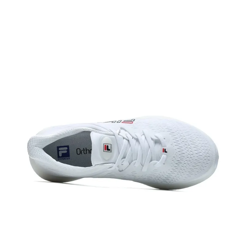 FILA Athletics Low Shoes 'White Black Logo' Women's-2