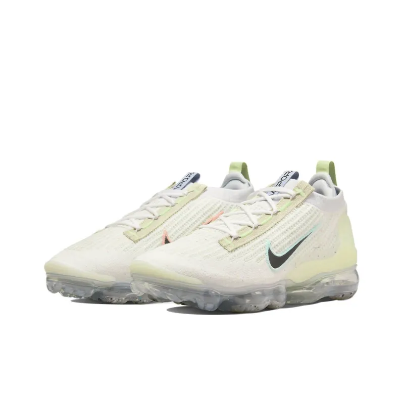 Nike Air VaporMax 2021 Fk Mismatched Swoosh White-2