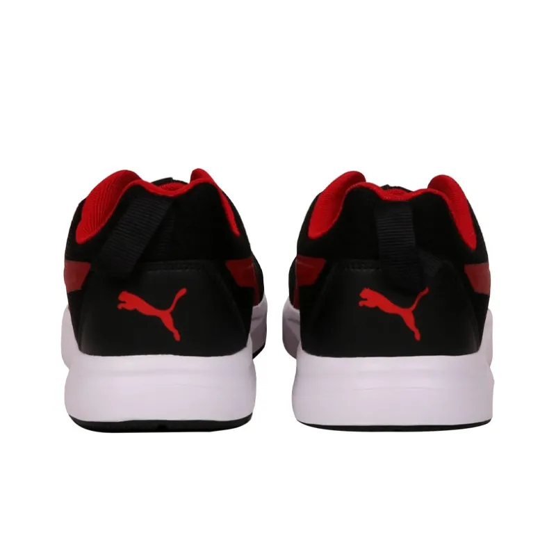 PUMA Breakout Idp Cushioning Wear-Resistant Low-Top Running Shoes Men's Black Red-3