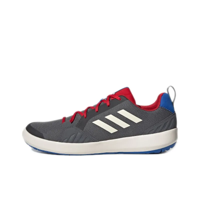 Adidas Terrex Boat Lace Dl Slip Resistant Low Top Outdoor Shoes Men's Gray-0