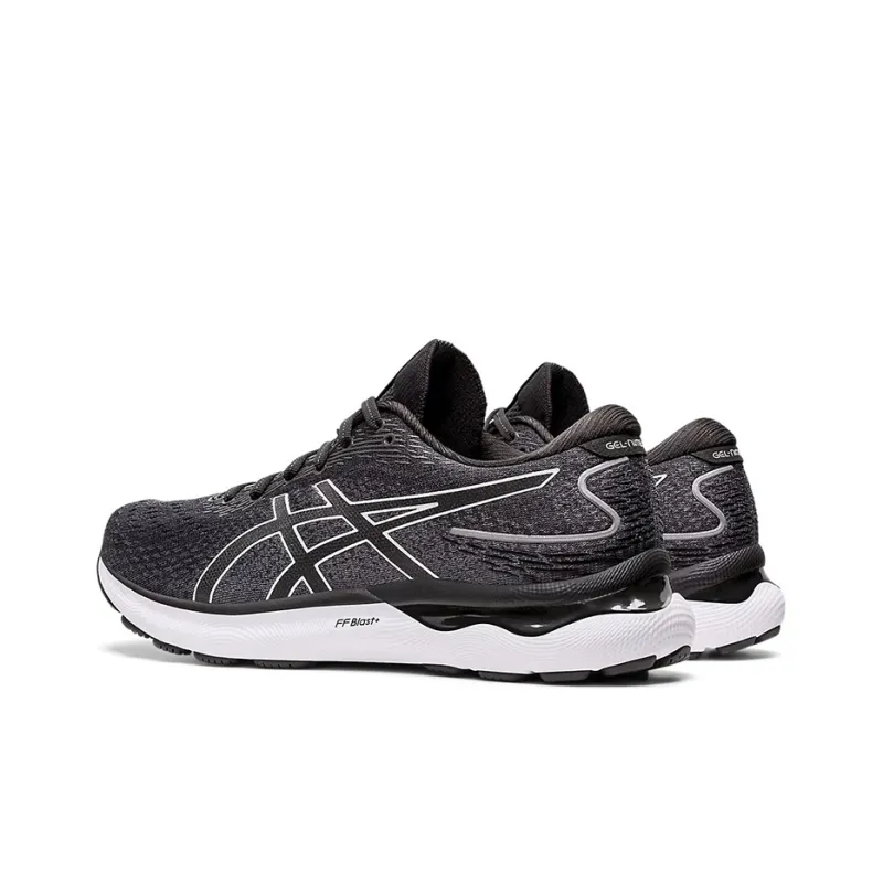 Asics Gel Nimbus 24 Black White-3