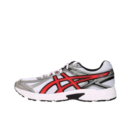 Asics Patriot 7 Running Shoes Men Low-Top White/Red