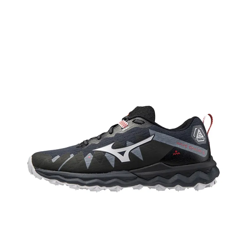 Mizuno Wave Daichi 6 Running Shoes Women's Low-Top Black/White/Silver-0