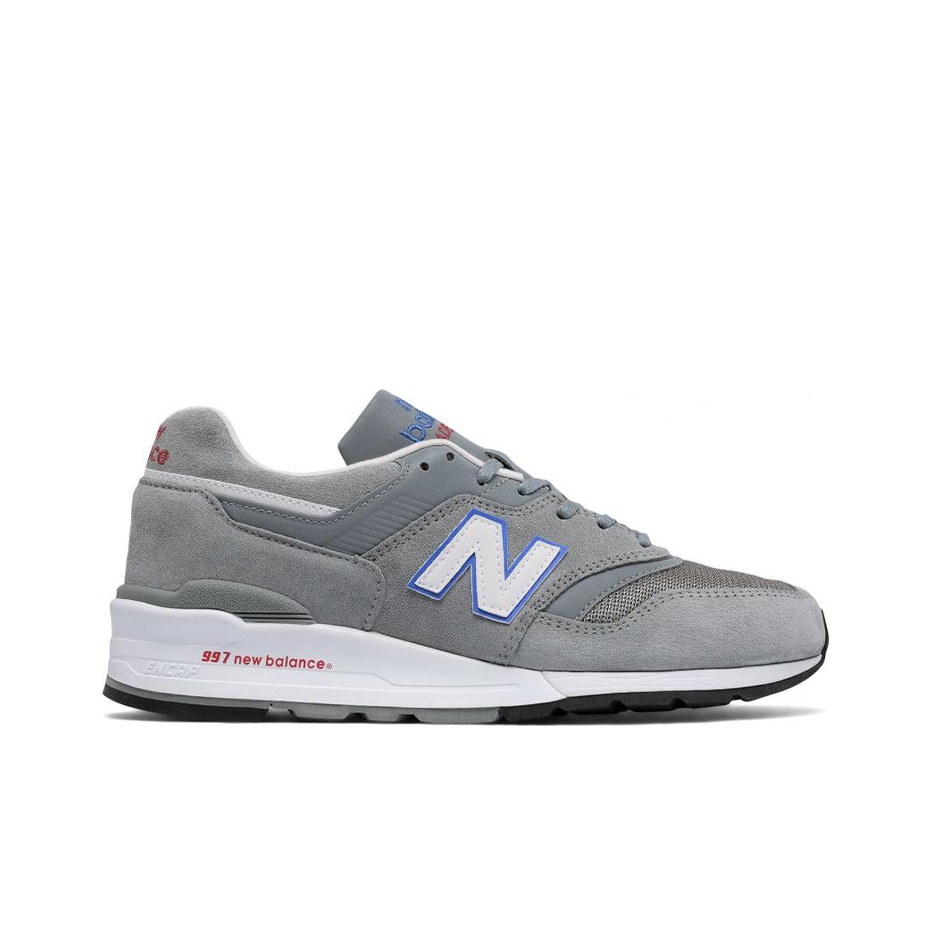 New Balance 997 Suede Men s Made in USA Shoes Grey Blue Size 8.5