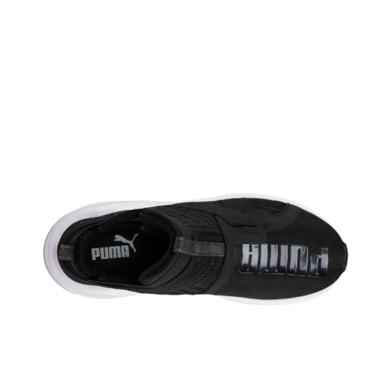 PUMA Fierce Strap Swirl High-Top Running Shoes Women's Black-3