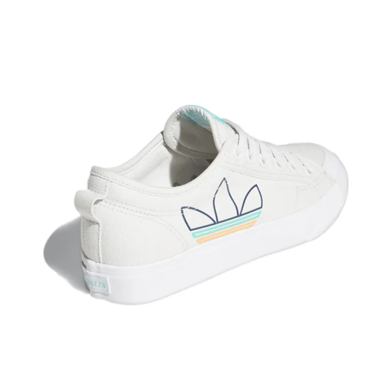 Adidas Originals Nizza Trefoil 'White' Women's-3