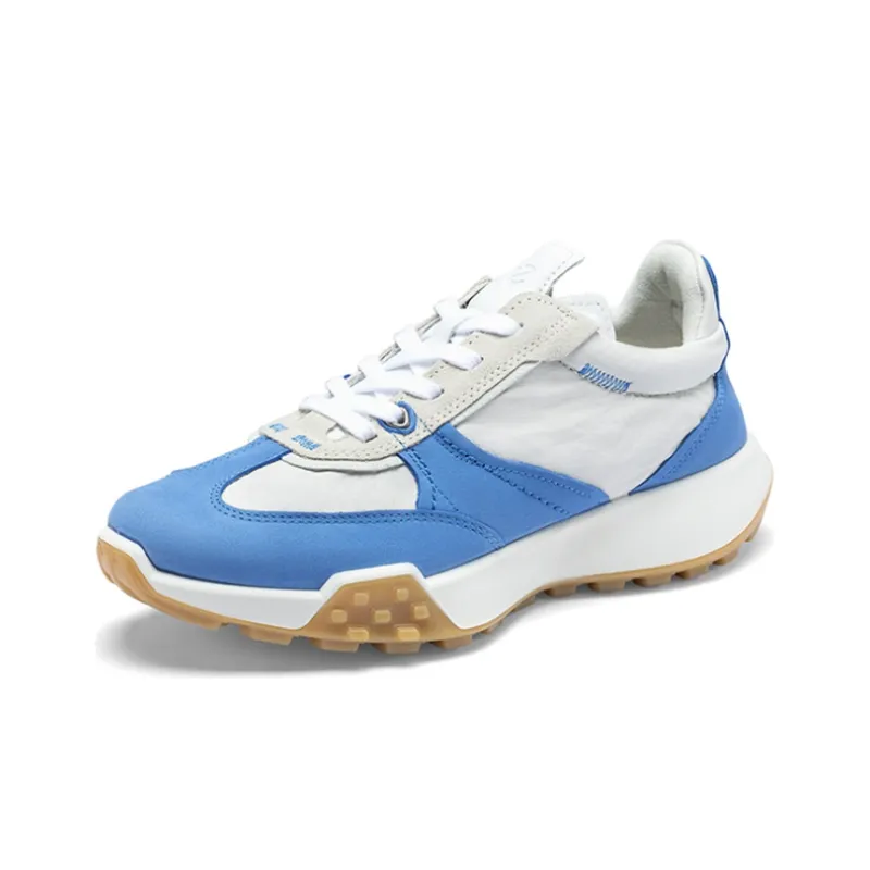 Ecco Low Top Casual Shoes Women's Electric Blue-2