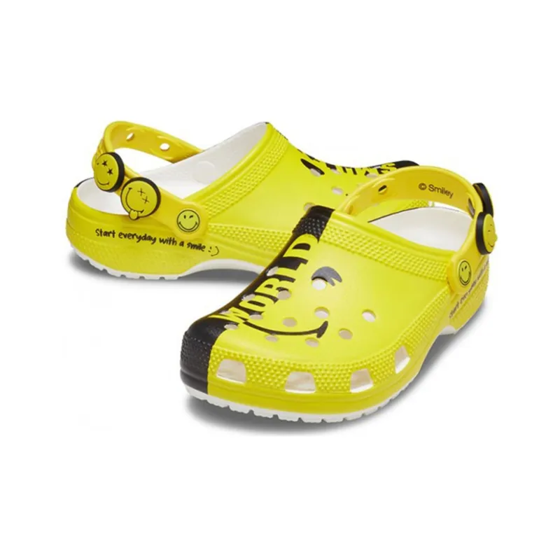 Crocs X Classic 2 Clog 'Yellow Black White'-3