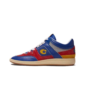 COACH CitySole Stylish Skateboarding Shoes Women's Blue Red