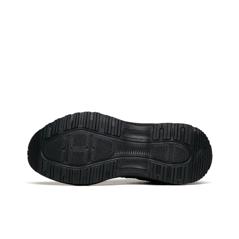 Anta Snow Collection Cushioning Anti Slip And Wear Resistant Low Top Hiking/Trekking Shoes Men's Black All-4