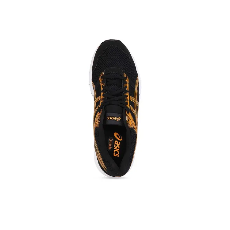 Asics Gel-Contend 5 B Wear-Resistant Low-Top Running Shoes Men's Black Orange-3