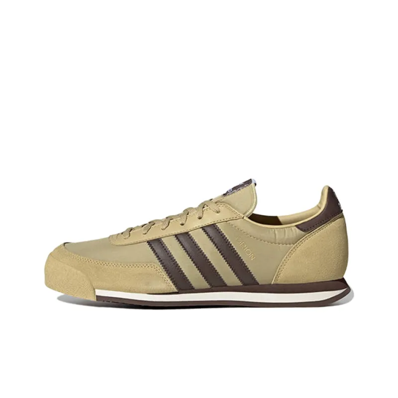 Adidas Originals Orion Anti-Slip Wear-Resistant Low-Top Casual Shoes Men's Khaki-0