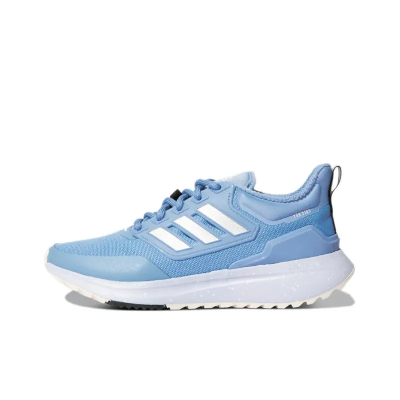 Adidas EQ21 Cold.Rdy Wear-Resistant Low-Top Running Shoes Women's Blue-0