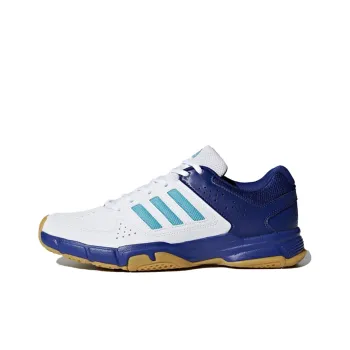 Adidas Quickforce 3.1 Slip-Resistant Low-Top Running Shoes Men's White Blue