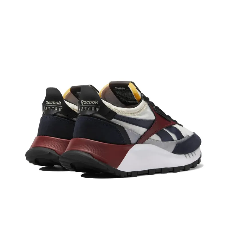 Reebok Romantic Crown X Classic Legacy Core 'White Collegiate Burgundy'-4