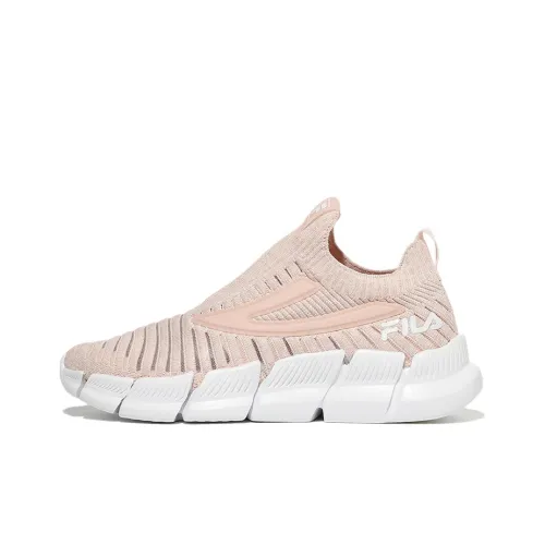 FILA Rgb Cushioning Anti-Slip And Wear-Resistant Low-Top Casual Shoes Women's Pink