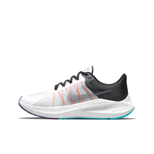 Nike Zoom Winflo 8 Running Shoes Women's Low-Top White/Blue/Purple/Black/Orange