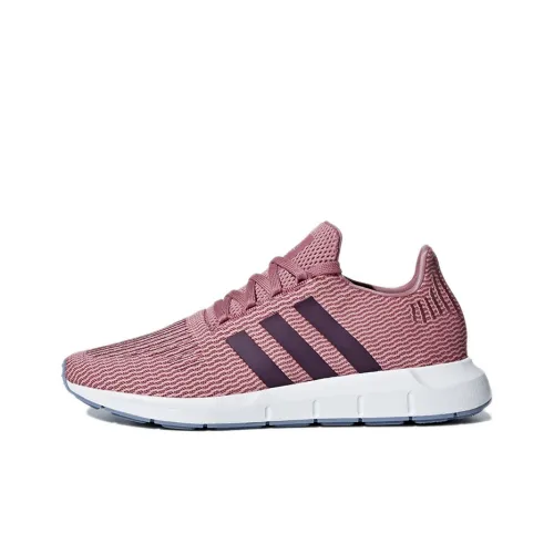 Adidas Originals Swift Run Wear-Resistant Low-Top Running shoes parts Women's Vermilion