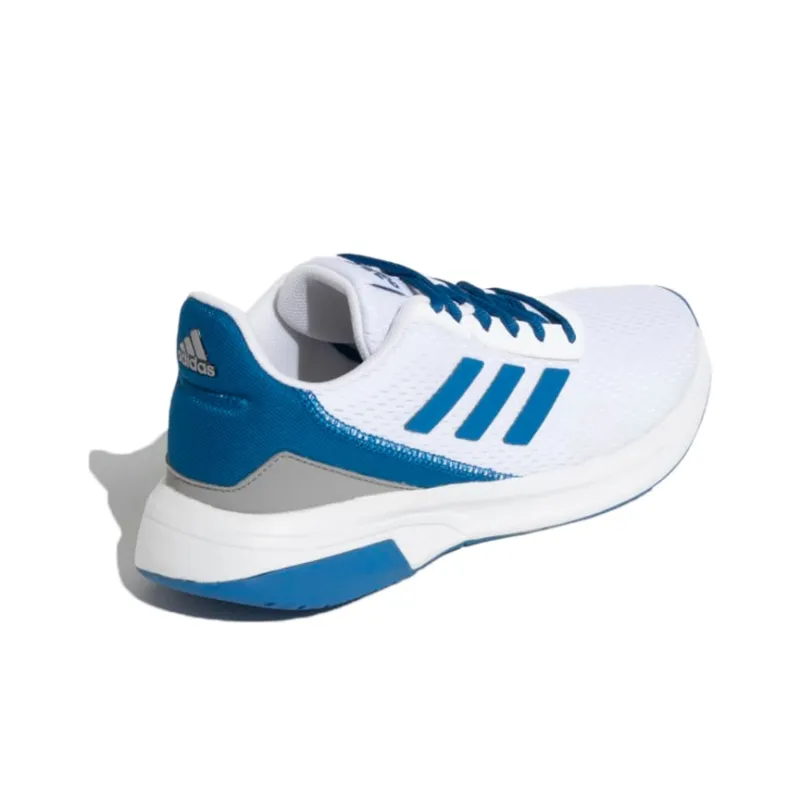 Adidas Runesy Cushioning Anti-Slip And Wear-Resistant Low-Top Running Shoes Men's White Blue-2
