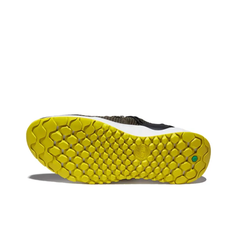 Timberland Solar Wave Breathable Wear Resistant Slip Resistant Low Top Running Shoes Men's Dark Green-5