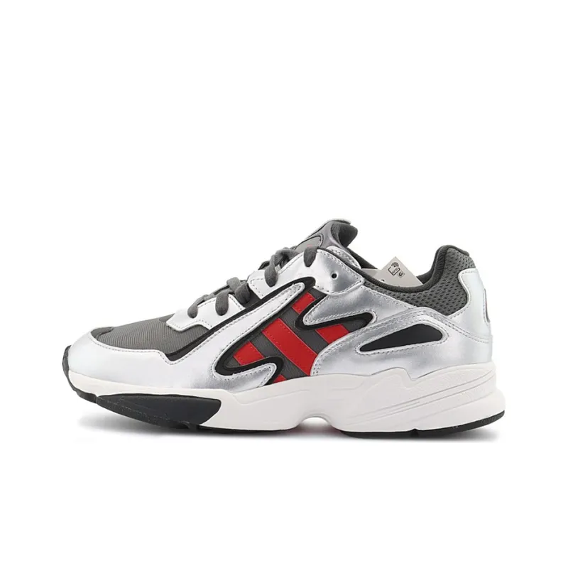 Adidas Yung 96 Chasm Silver Metallic Scarlet-0