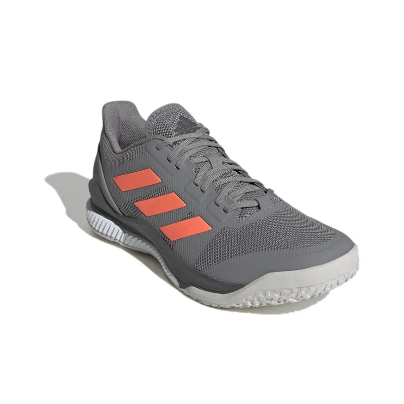 Adidas Stabil Bounce Stabil Bounce Low-Top Running Shoes Men's Gray Orange-2