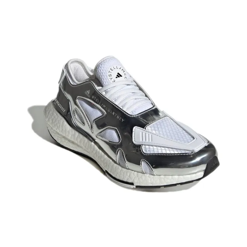 Adidas By Stella Mccartney Ultra Boost 22 Low Top White/Silver Women's-2