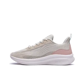 Erke Wind Casual Shoes Women's Low Top Ivory White