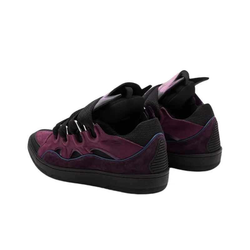 Lanvin Curb Stylish Skateboarding Shoes Women's Purple Black-3