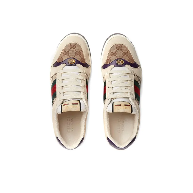 GUCCI Gg Screener 'GG Canvas   Beige'-2
