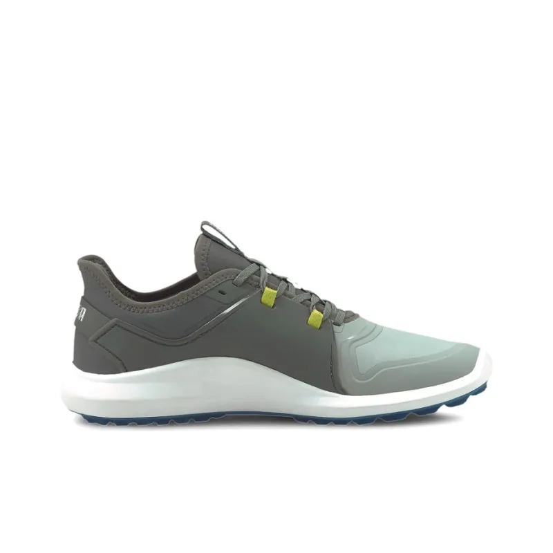 PUMA Ignite Fasten8 Pro Running Shoes Men Low Top Army Green-1