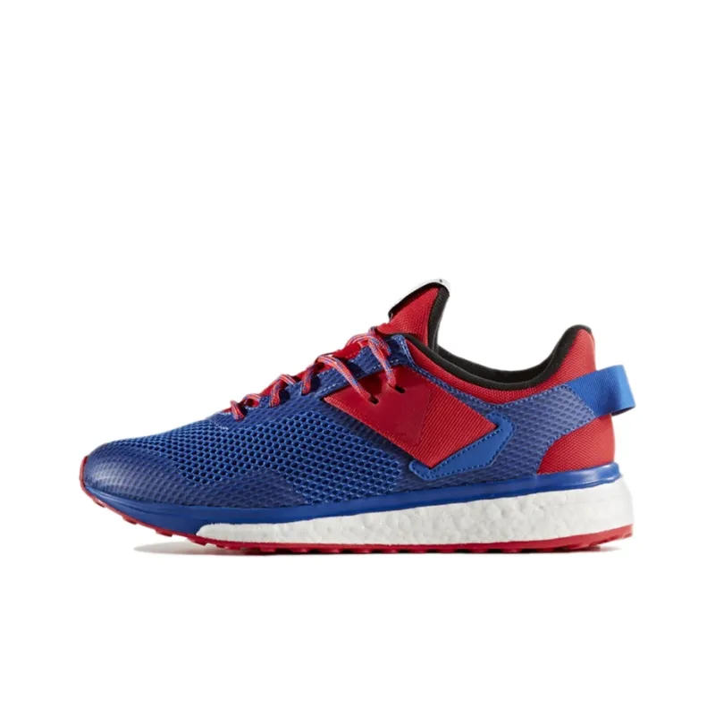 Adidas Response 3 Slip-Resistant Breathable Low-Top Running Shoes Men's Blue Red-0
