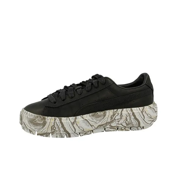 PUMA Platform Trace Mimicry 'Black' Women's-3