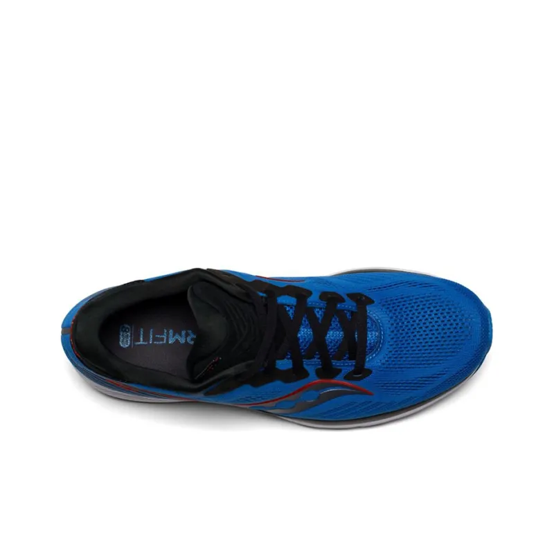 Saucony Ride Yutu 14 Cushioning Anti-Slip And Wear-Resistant Low-Top Running Shoes Men's Blue Black Standard M-3