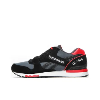 Reebok Gl 6000 CNY Low-Top Running Shoes Unisex Black Gray Red
