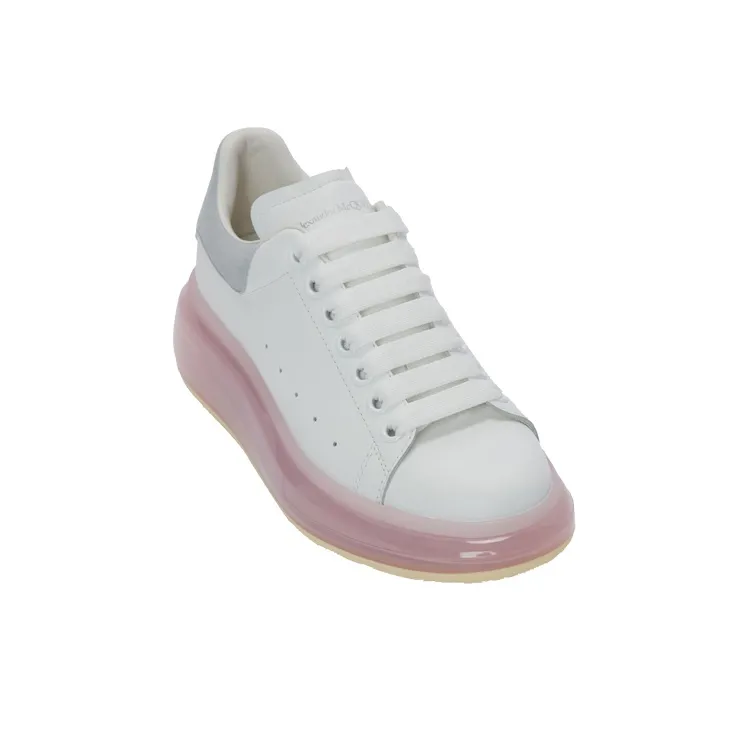 Alexander McQueen Oversized Sneaker 'White Dark Grey' Women's-2