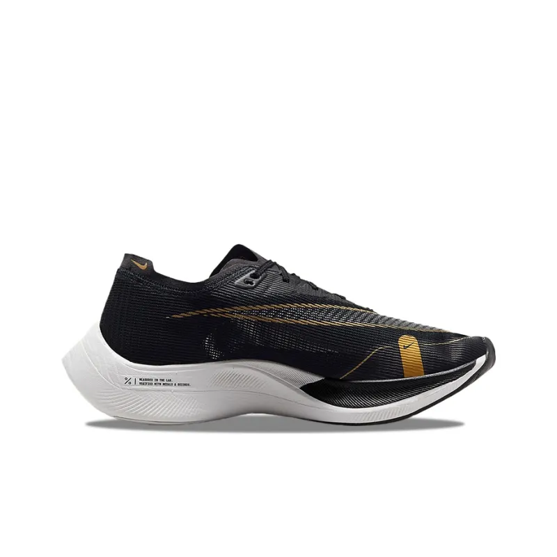 Nike ZoomX Vaporfly Next% 2 Black Metallic Gold Coin Women's-1