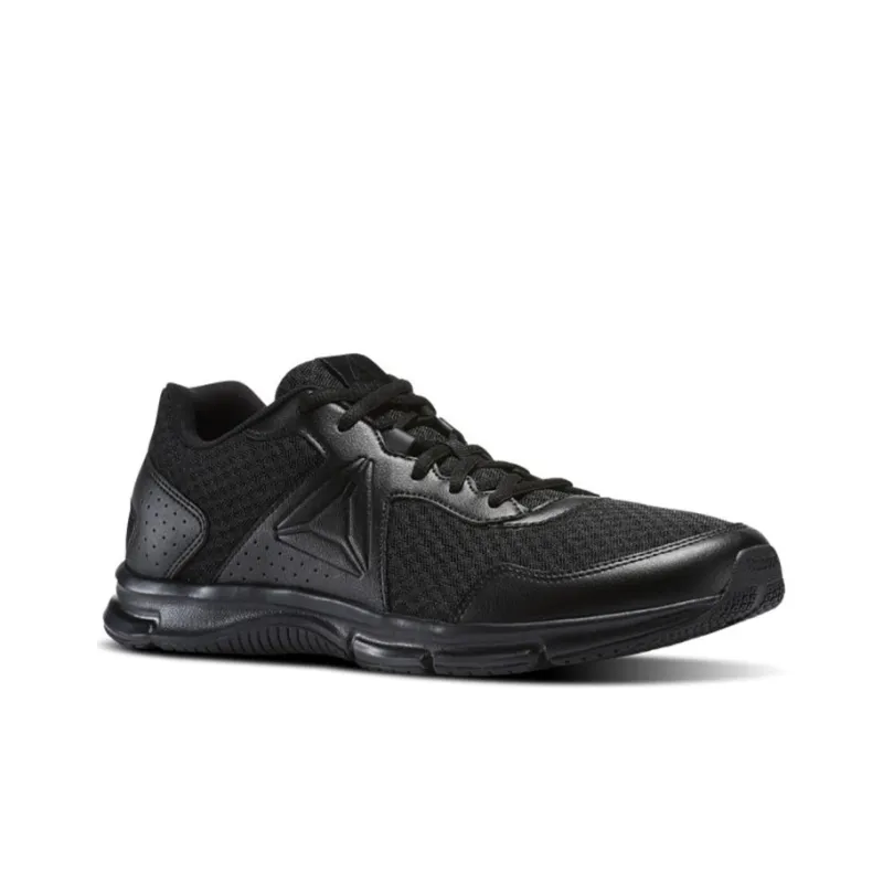 Reebok Express Runner Wear-Resistant Slip-Resistant Breathable Lightweight Low-Top Running Shoes Men's Black-2