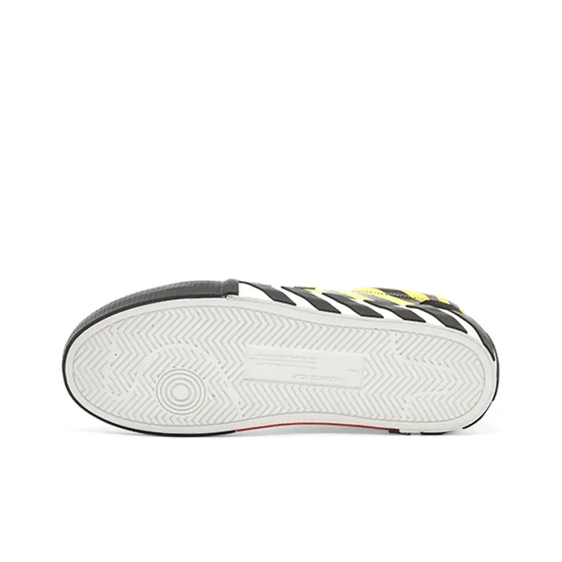 OFF WHITE Vulc Low Black Yellow Green-6