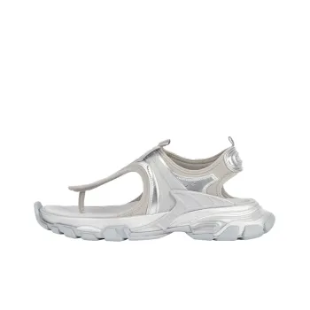 Balenciaga Women's Track Sandal 'Silver Metallic'