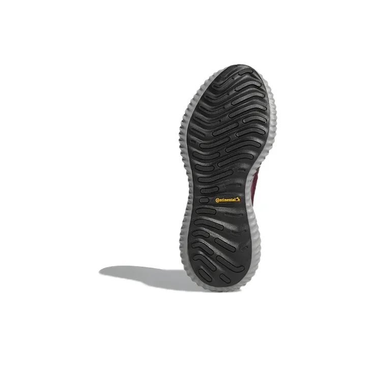 Adidas AlphaBounce Beyond Team Slip-Resistant Breathable Low-Top Running Shoes Unisex Dark Red-5