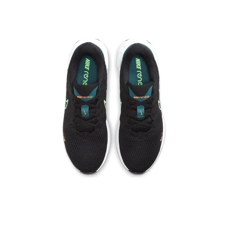 Nike Renew Ride 2 Cushioning Anti-Slip And Wear-Resistant Low-Top Running Shoes Men's Black Green Orange-3