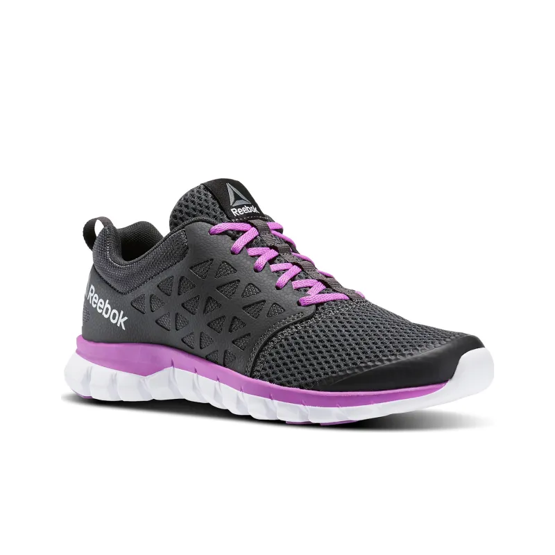 Reebok Sublite Xt Cushion 2.0 Running Shoes Women's Low-Top Black/Purple-2