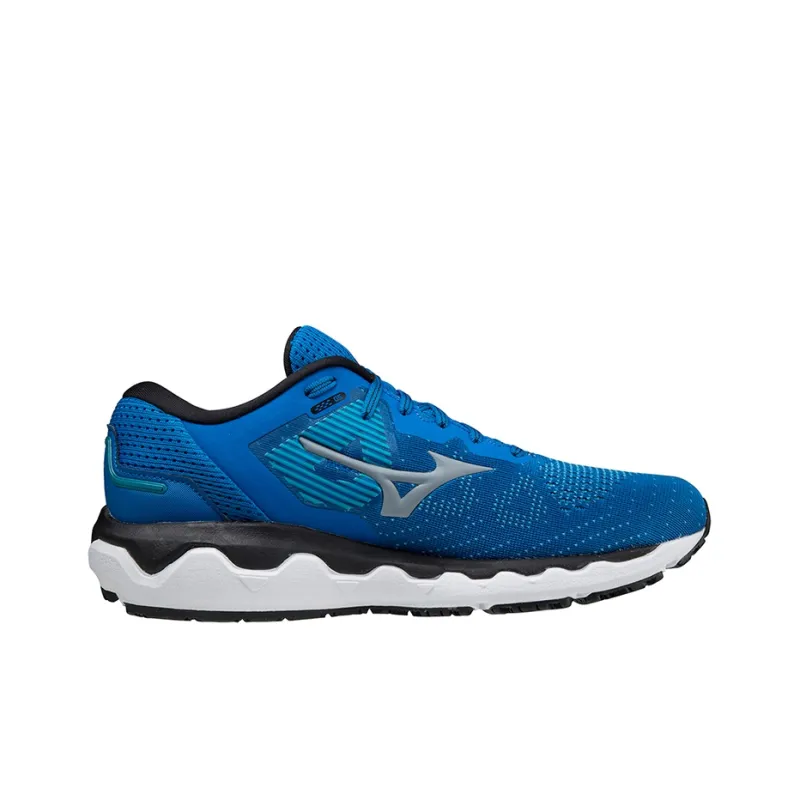 Mizuno Horizon 5 Wave Slip-Resistant Breathable Low-Top Running Shoes Men's Blue-1