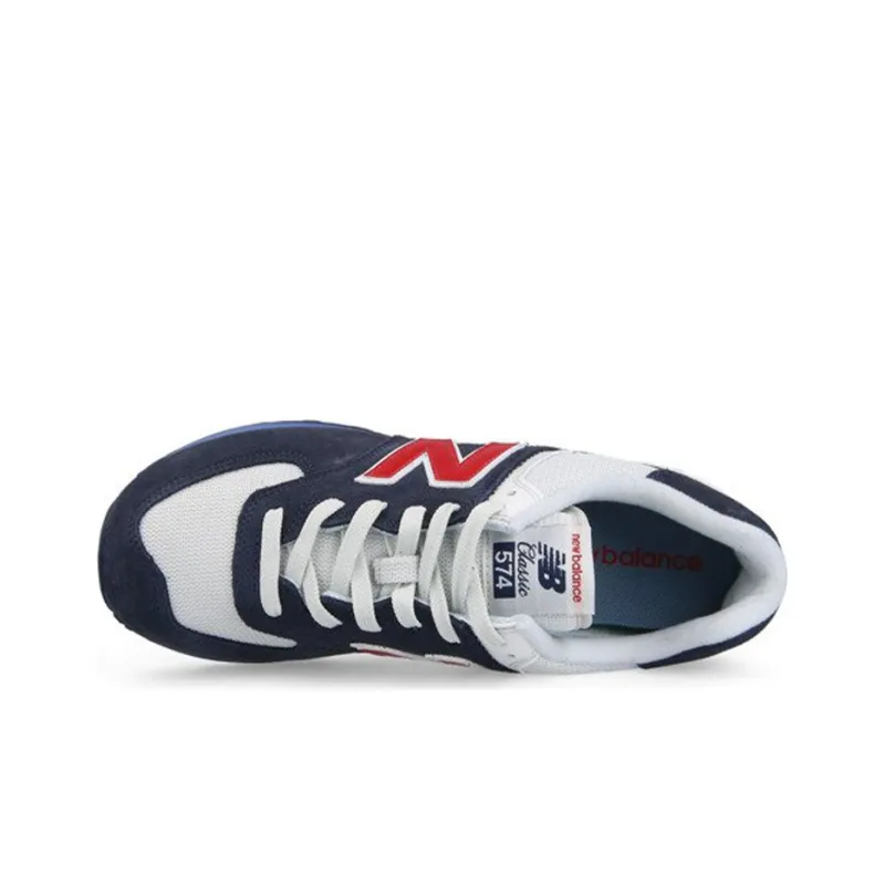 New Balance 574 Classic Core Plus Navy Red-2