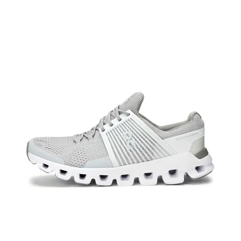On Women's Cloudswift 'Glacier White'-0