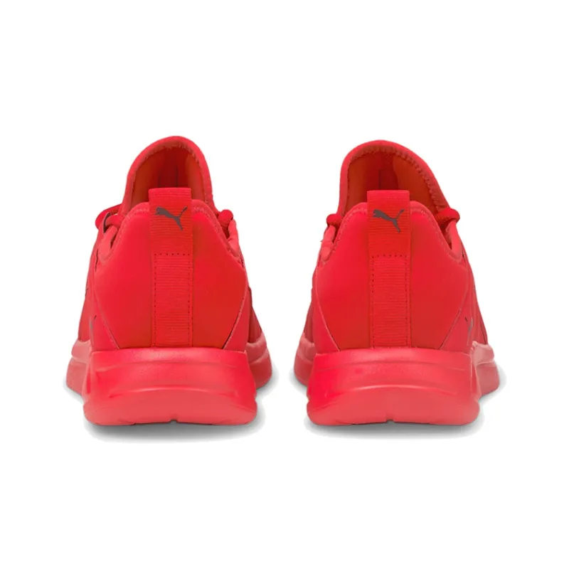 PUMA Resolve Cushioned Anti-Slip And Wear-Resistant Lightweight Low-Top Running Shoes Men's Red/Black-3