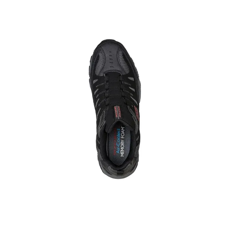 Skechers After Burn Running Shoes Men Low-Top Black-2
